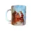 Thumbnail: Border Collie (Red Merle) Dog Mug, Hand Printed Ceramic, Optional Coaster