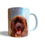 Thumbnail: Leonberger Dog Mug, Hand Printed Ceramic, Optional Coaster