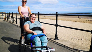 Our CEO takes a stand at this years great north run to raise funds to offer free holidays in our accessible caravan for disabled families