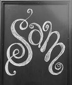 hand lettering