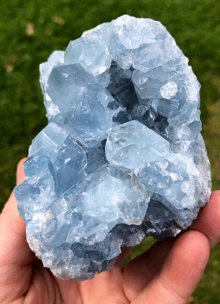Cristal de Celestita