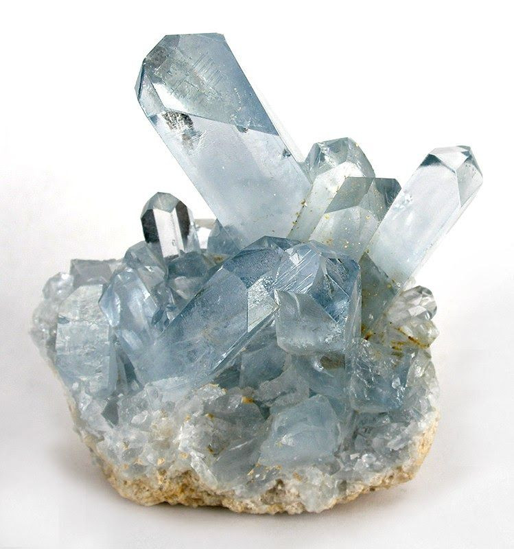 Cristal de Celestita Azul