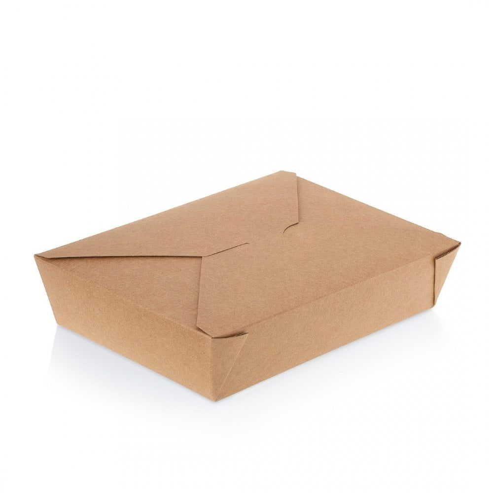 1400ML KRAFT TAKEAWAY BOX