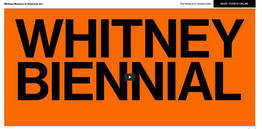 Whitney Biennial 2022: Quiet as It’s Kept Apr 6–Sept 5, 2022