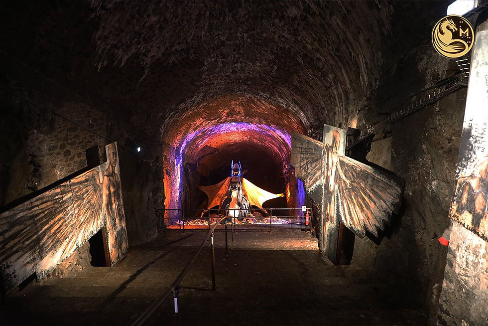 Obsidian la légende du dragon - Gare de Morlaix - Mx ARTS TOUR 2025 - Photo : W&B Studio©