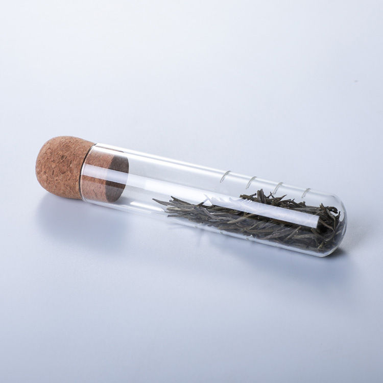 Thumbnail: tea infuser test tubes with cork