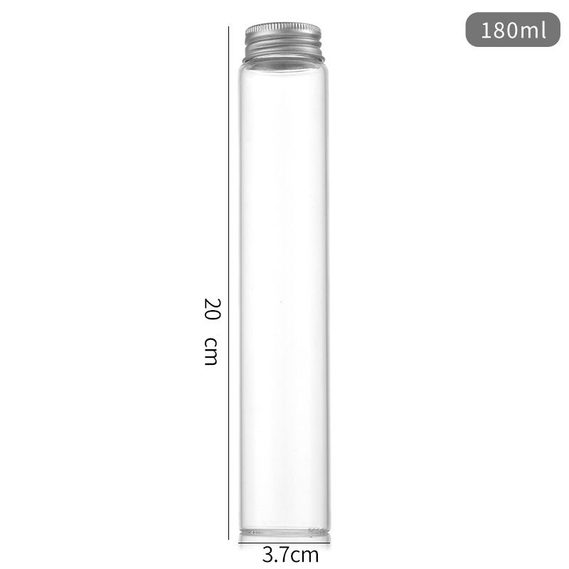 Thumbnail: 37*200mm glass test tubes with aluminum cap