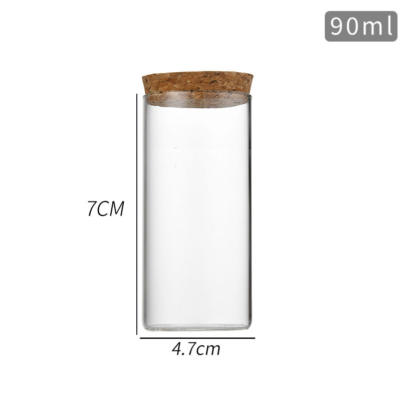 Thumbnail: 47*70mm glass test tubes with cork