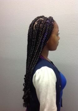 long box braids