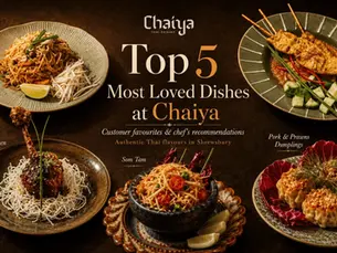 Top 5 Most Loved Dishes at Chaiya Thai Restaurant, Shrewsbury
