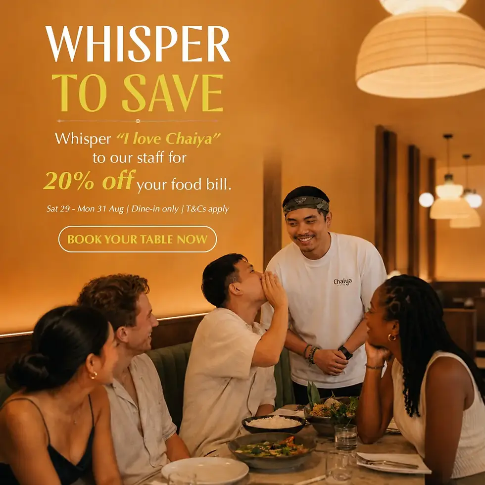 Whisper to Save: Get 20% Off This Bank Holiday Weekend