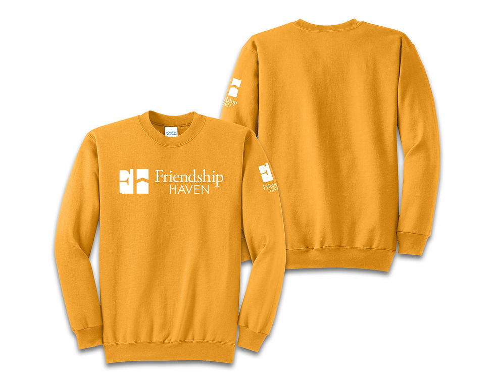 Thumbnail: Friendship Haven Port & Co™ Core Fleece Crewneck Sweatshirt