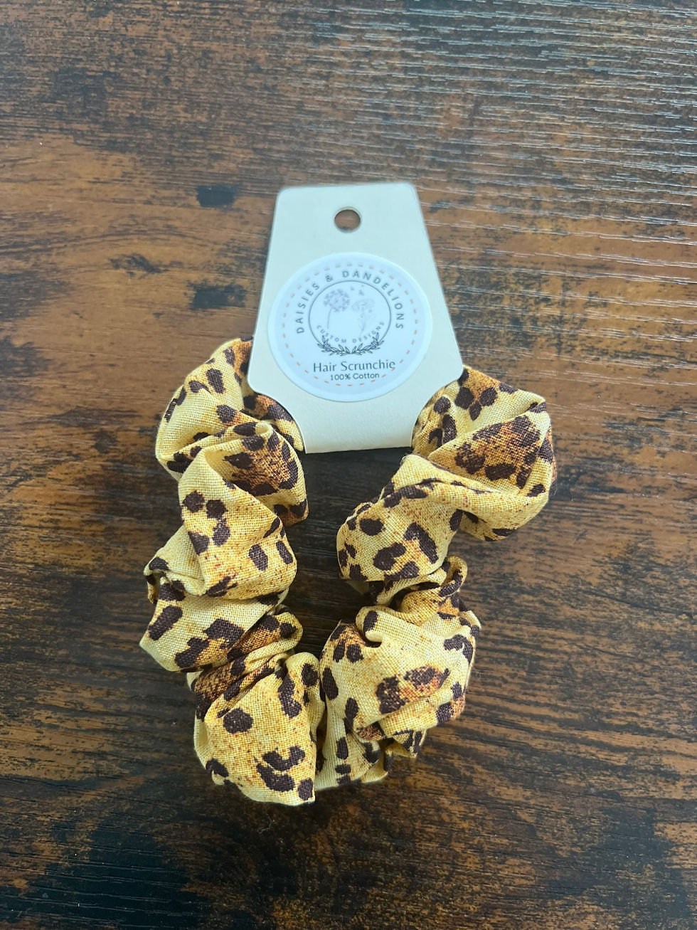 Thumbnail: 100% Cotton Hair Scrunchies