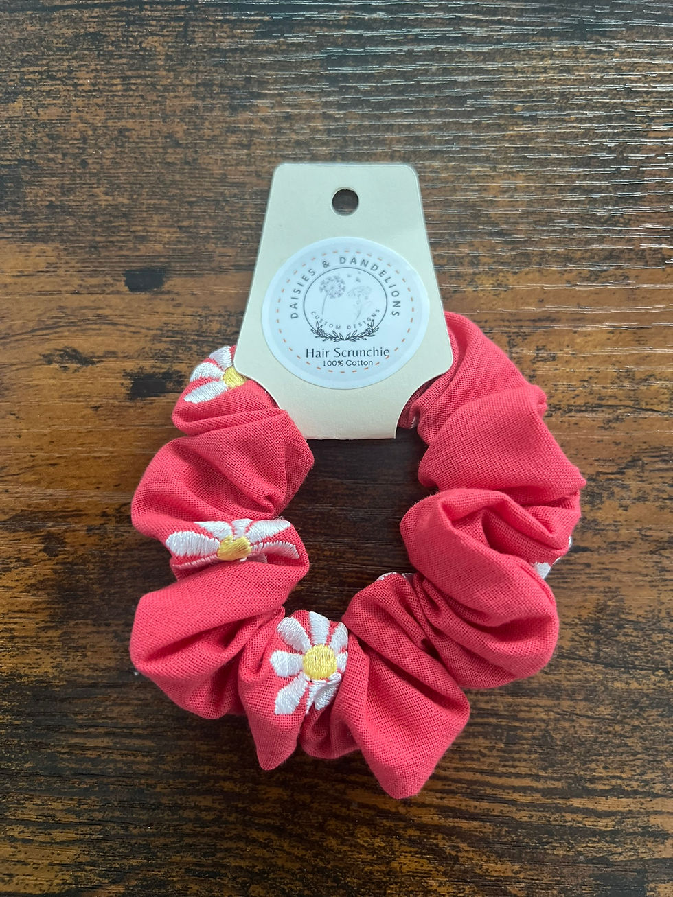 Thumbnail: 100% Cotton Hair Scrunchies