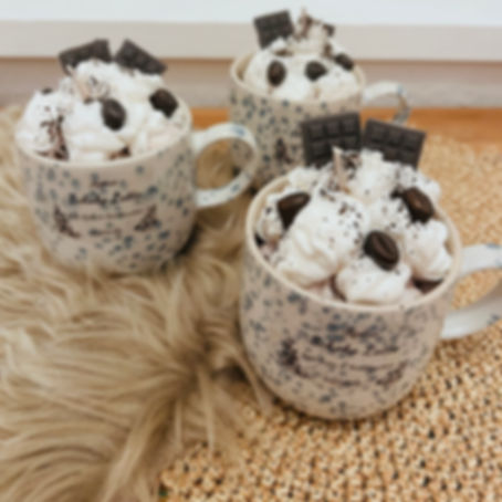 Schoko Latte Candle