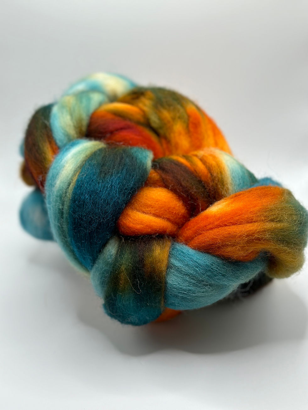 Thumbnail: Falkland Wool Variegated Color Roving