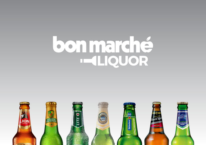 Bon Marché Liquor Brand Design