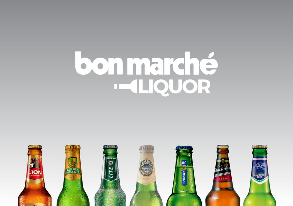 Bon Marché Liquor Brand Design
