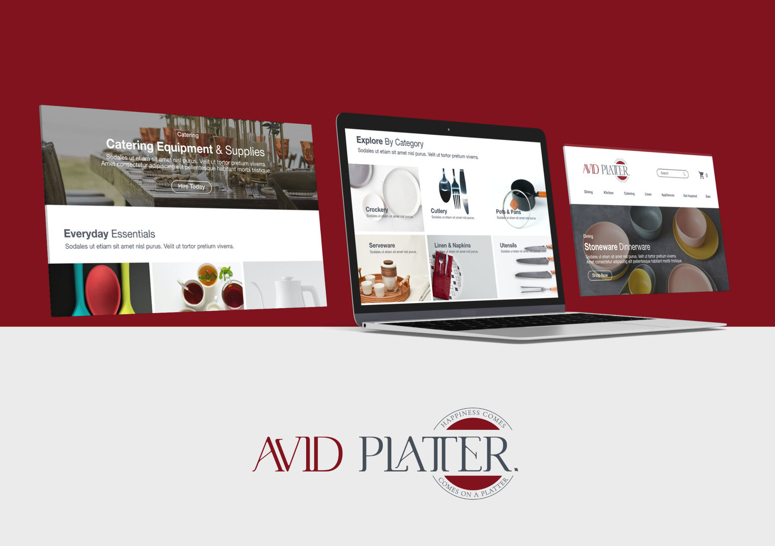 Avid Platter Brand Design