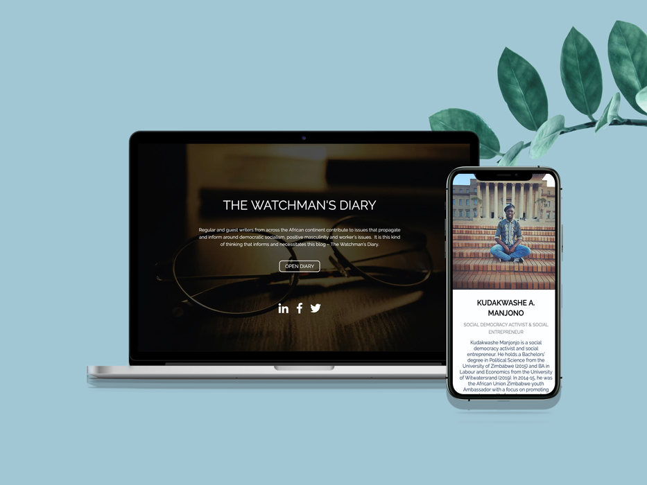 The Watchman's Diary Web Design