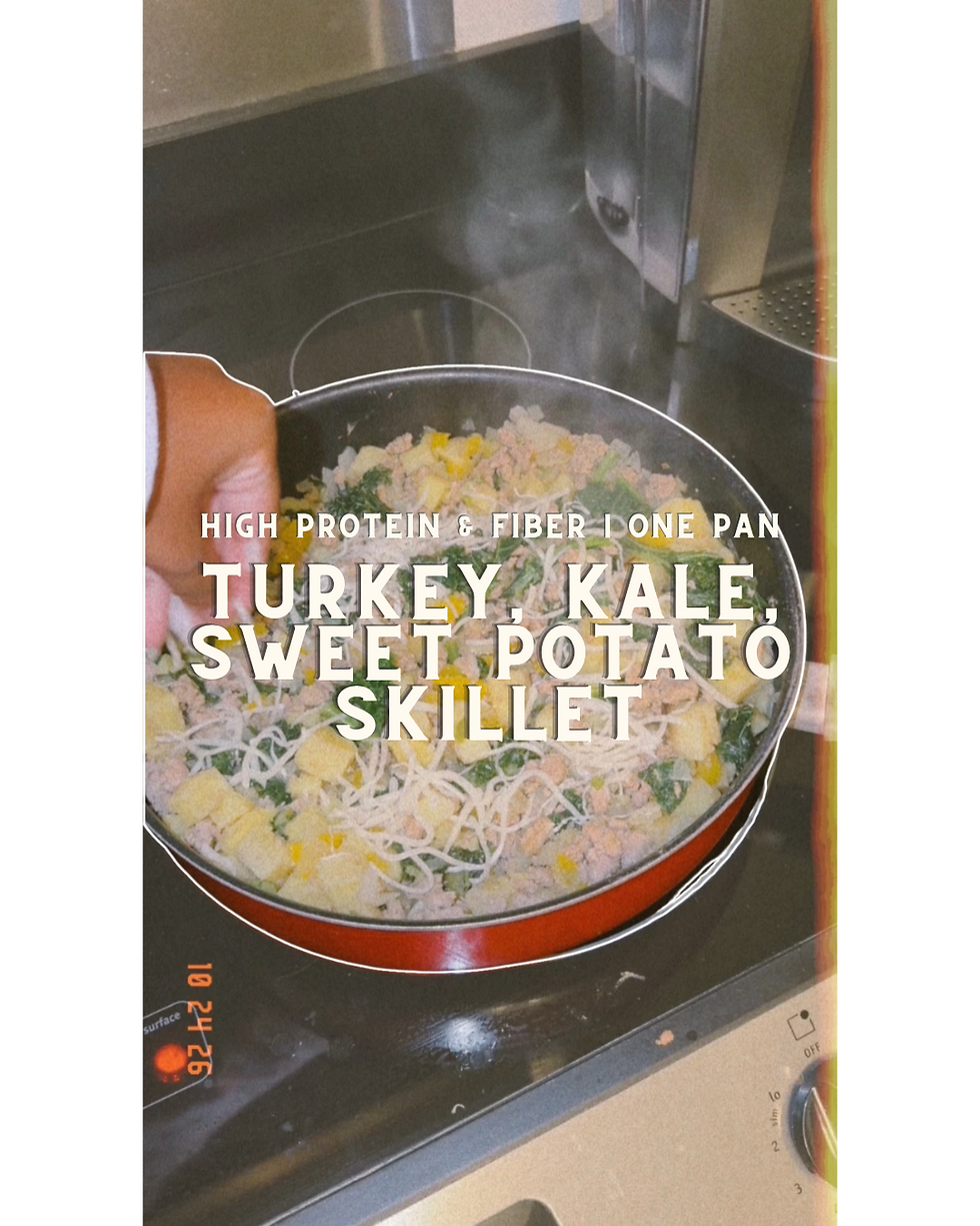 Cozy Ground Turkey Sweet Potato Skillet | High-Protein Dinner