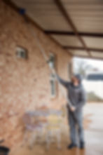 Our Technician Providng commercial pest control services