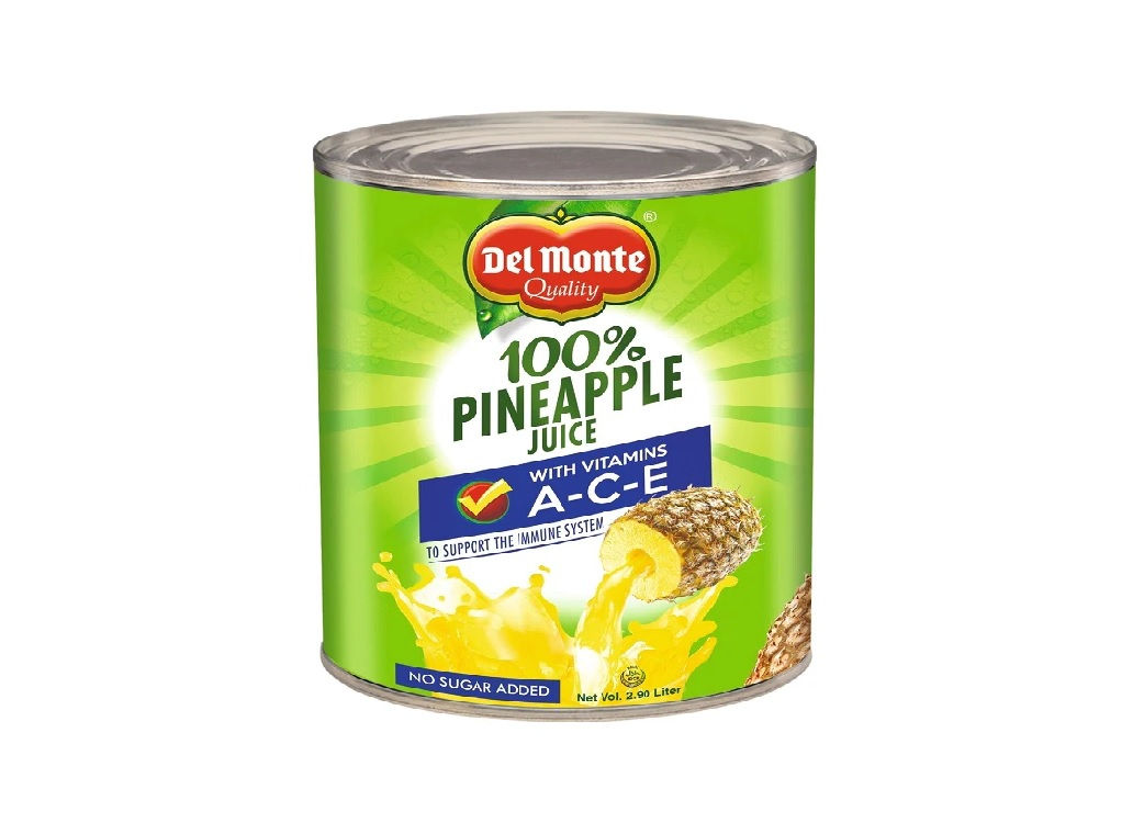 Del Monte  100% Pine apple Juice with Vitamins A-C-E 2.9L