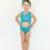 Miniatura: Trikini Entero niña- Puntitos blancos