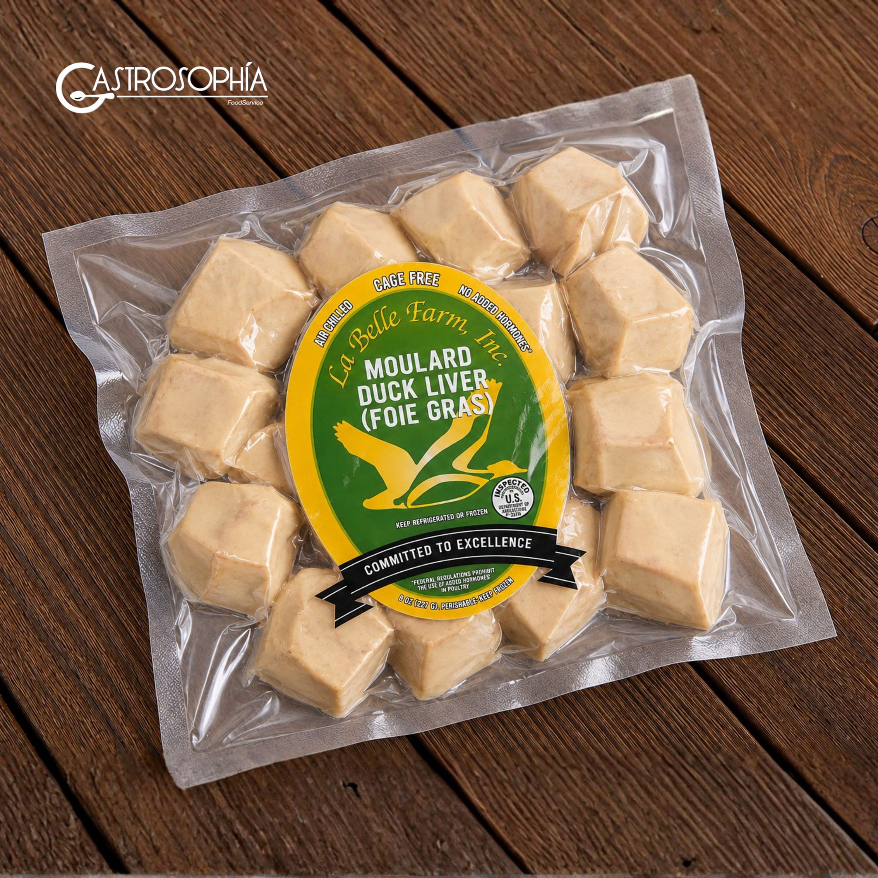 Cubos de Foie Gras