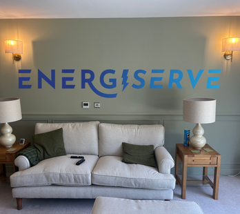 Two interior wall lights installed by Energiserve in Fleet, Hampshire