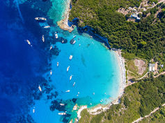 Secluded Beach Paxos Private Boat Access Only