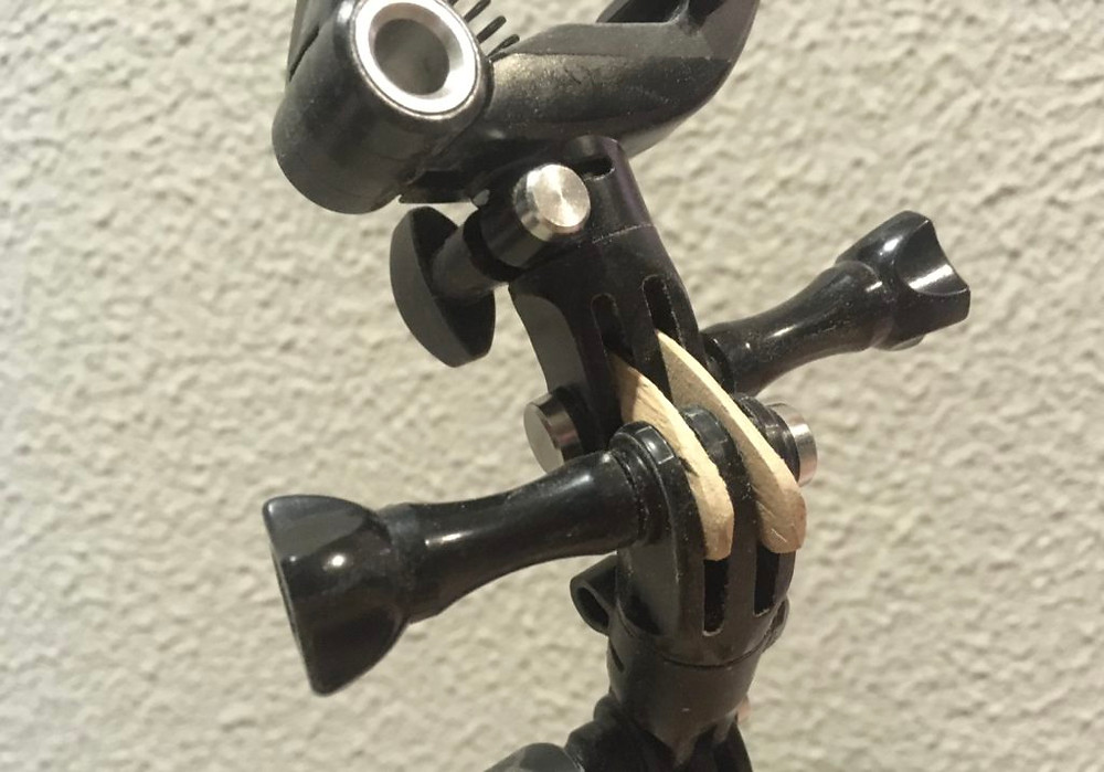 O resultado, meu equipamento fotográfico totalmente restaurado.