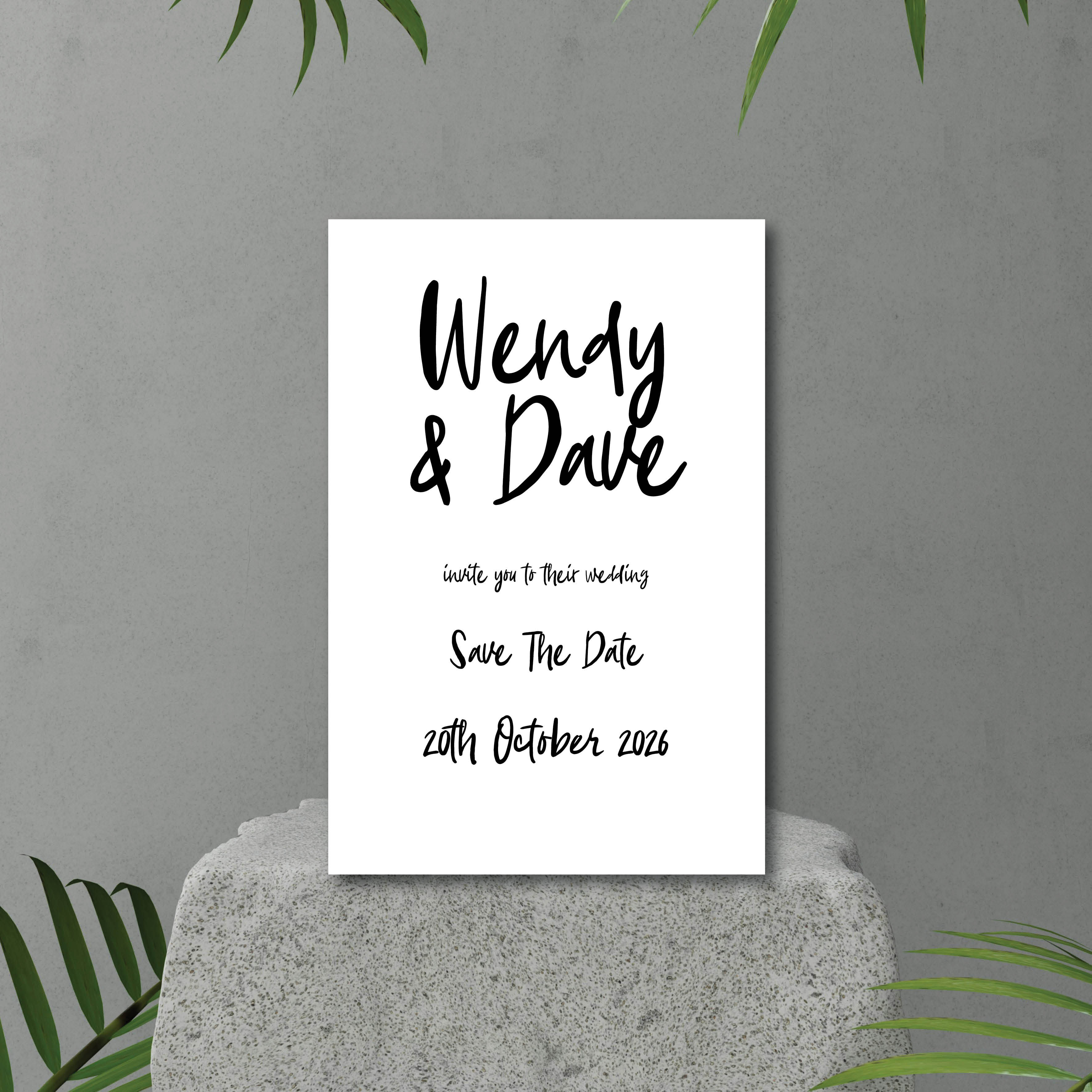 WENDY INVITE SET