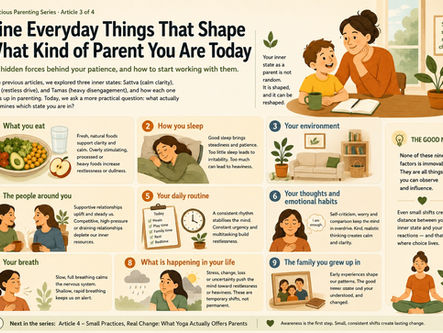 3/4 - Nine Things That Shape Who We Are?