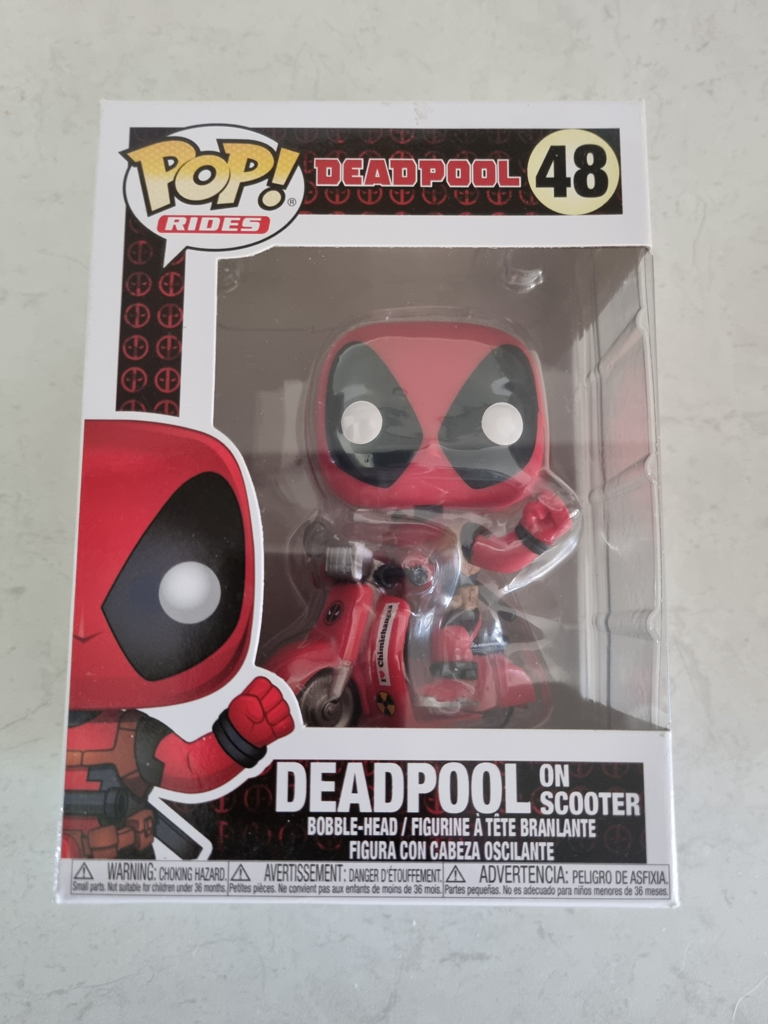 Deadpool on Scooter Funko Pop #48