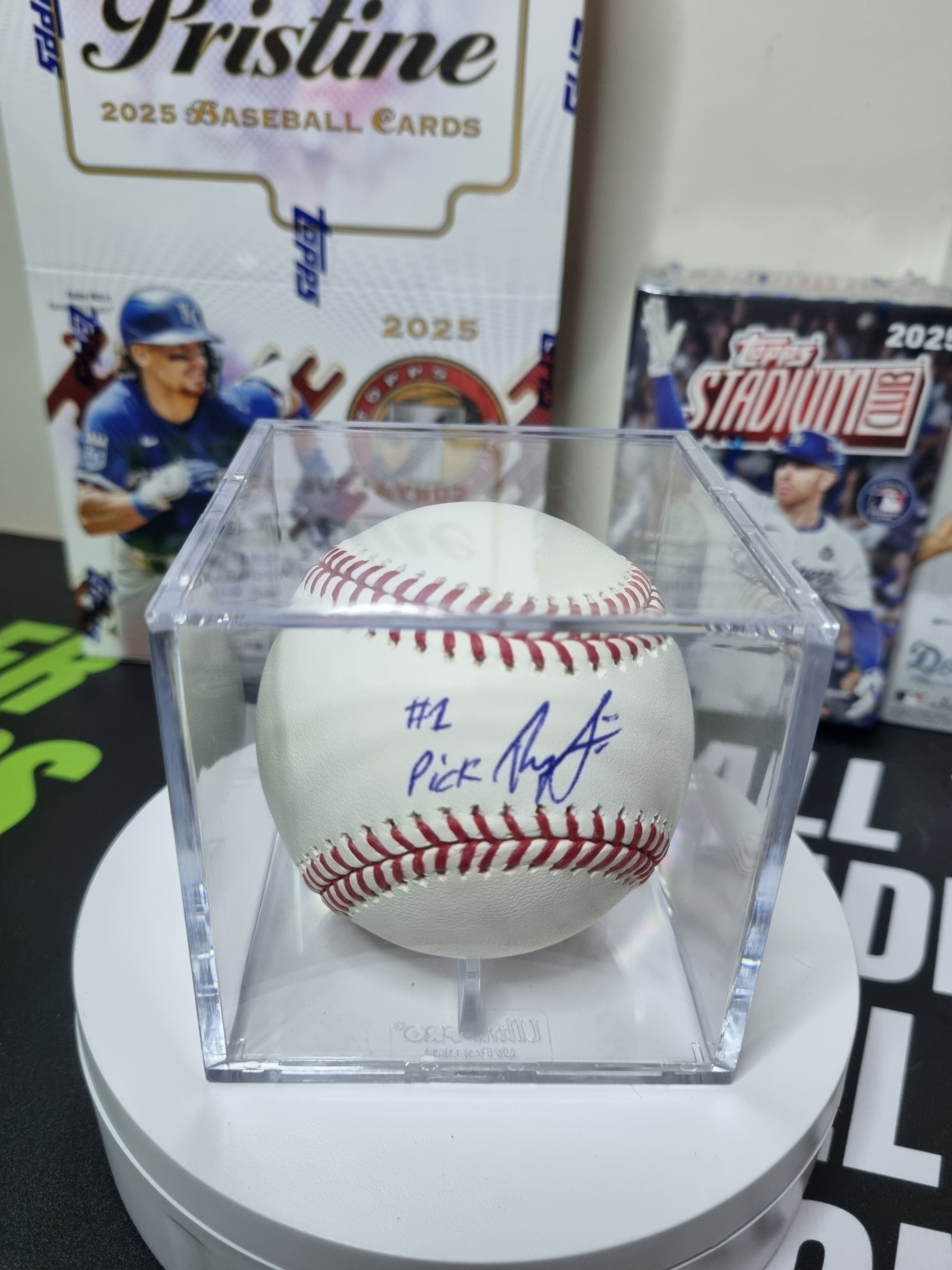 Royce Lewis Signed Baseball with Inscription - Minnesota Twins