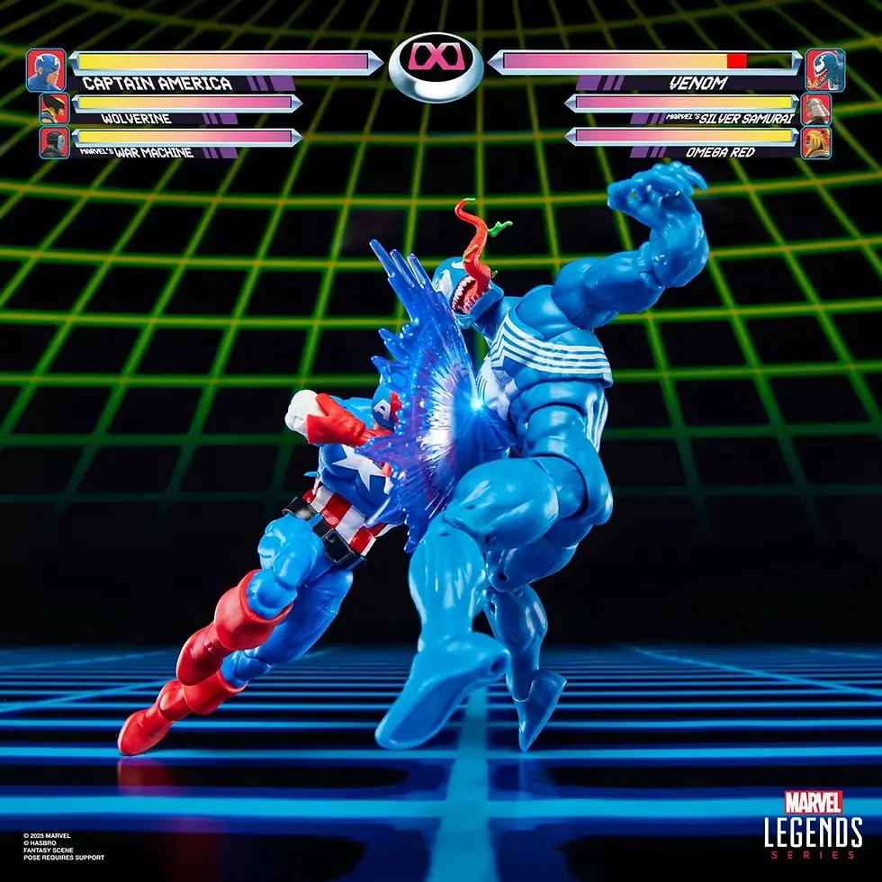 Thumbnail: Marvel Legends Series Gamerverse Captain America vs. Venom 6-Inch Action Figures
