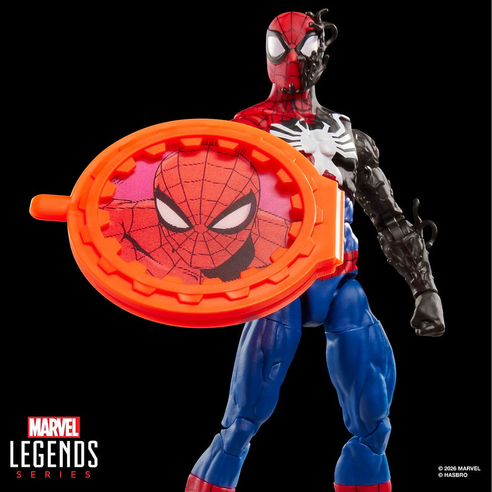 섬네일: Secret Wars Marvel Legends Series Spider-Man (Alien Costume) 6-Inch Action Figur