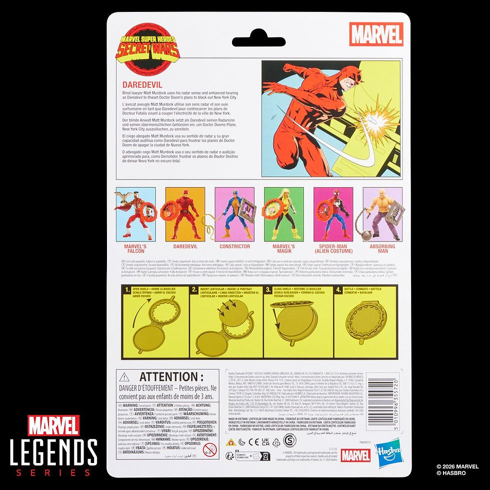 Thumbnail: Secret Wars Marvel Legends Series Daredevil 6-Inch Action Figure