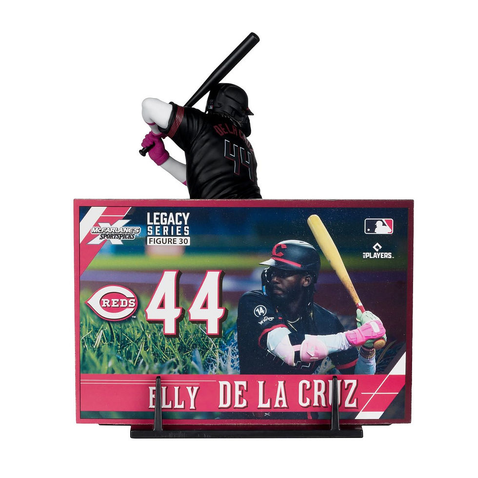 섬네일: MLB SportsPicks Cincinnati Reds Elly De La Cruz City Connect Jersey 7-Inch Posed
