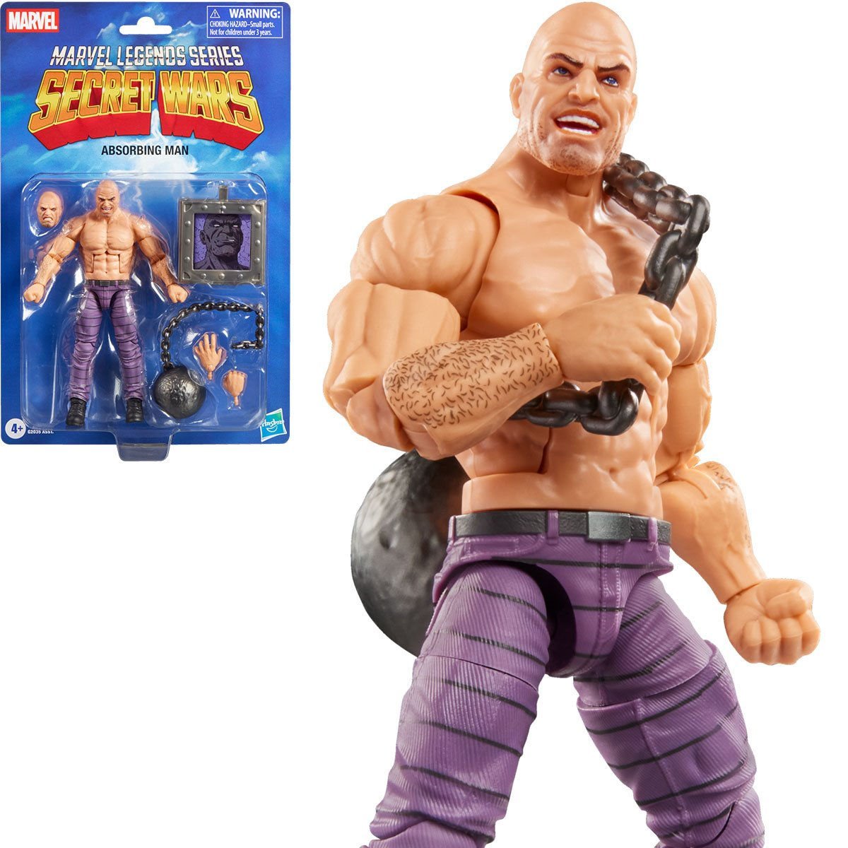 Secret Wars Marvel Legends Series Absorbing Man 6-Inch Action Figure