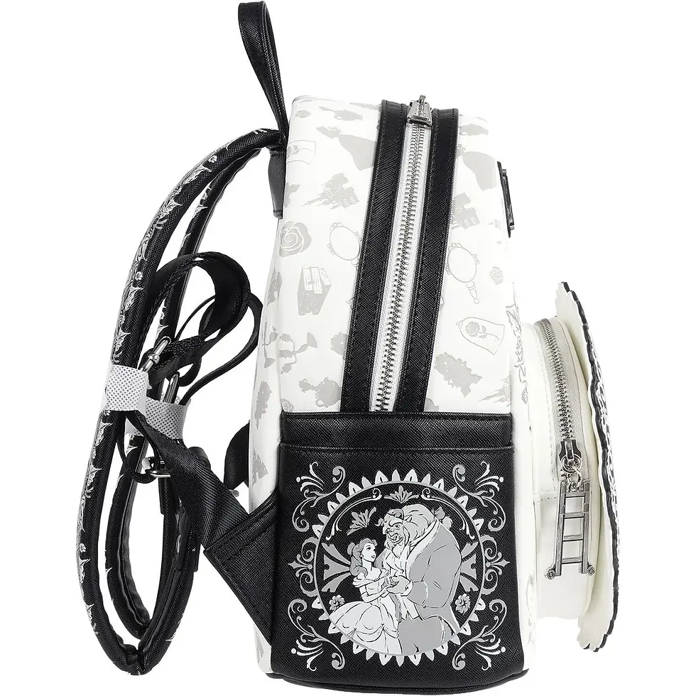 섬네일: Beauty and the Beast Belle Sketch Mini-Backpack Loungefly