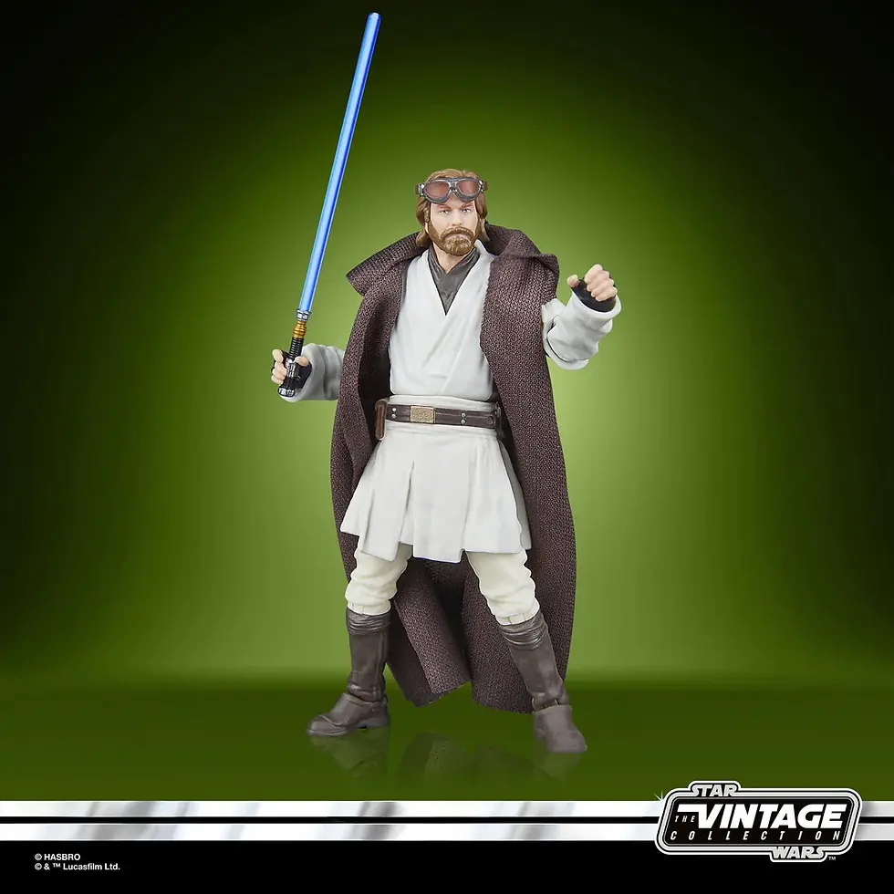 Thumbnail: Star Wars The Vintage Collection Obi-Wan Kenobi (Jedi Legend) 3 3/4-Inch Action