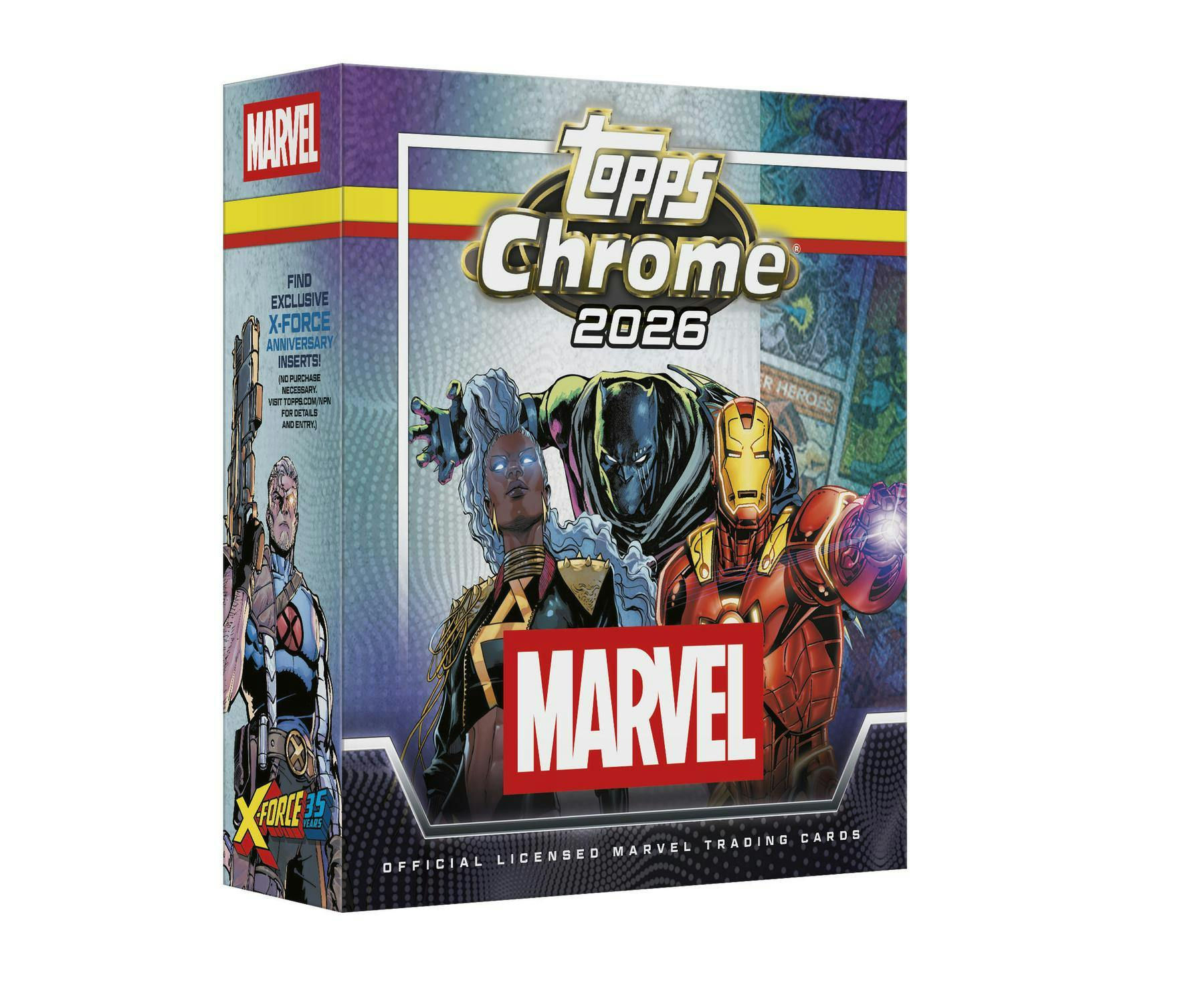 2026 Topps Marvel Comics Chrome Mega Box