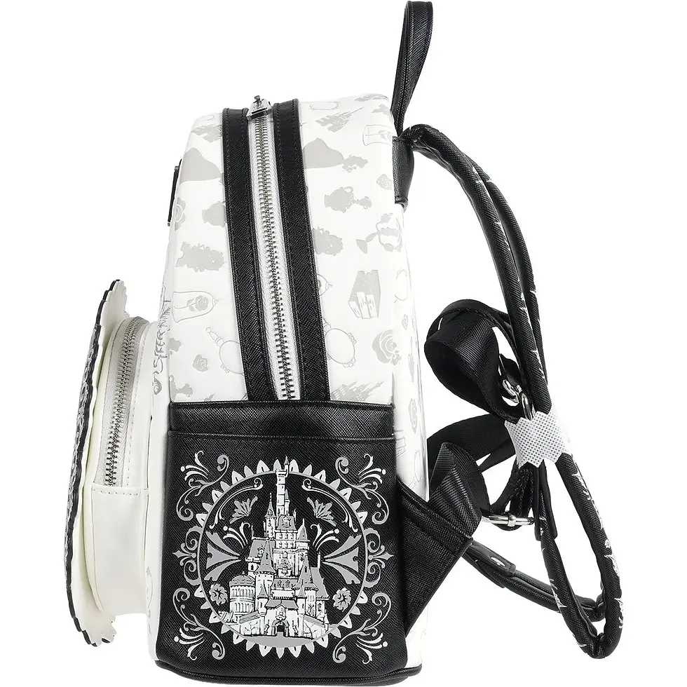 サムネイル： Beauty and the Beast Belle Sketch Mini-Backpack Loungefly