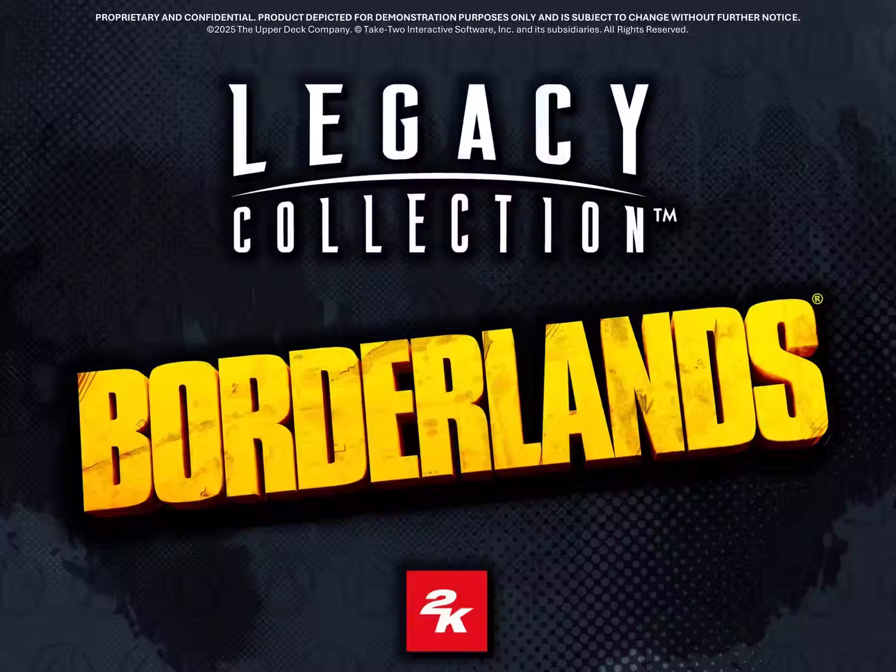 2025 Upper Deck Borderlands: Legacy Collection Trading Cards Hobby Box