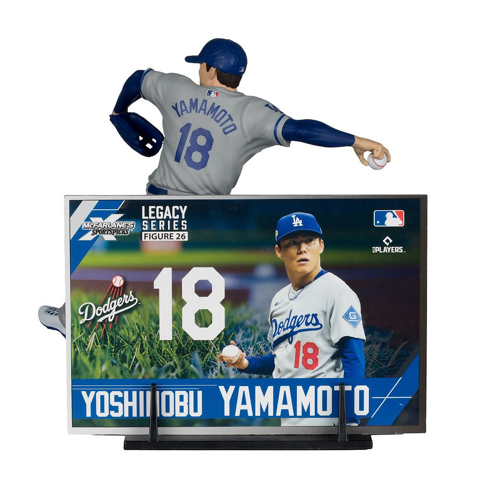 섬네일: MLB SportsPicks Los Angeles Dodgers Yoshinobu Yamamoto 7-Inch Posed Figure