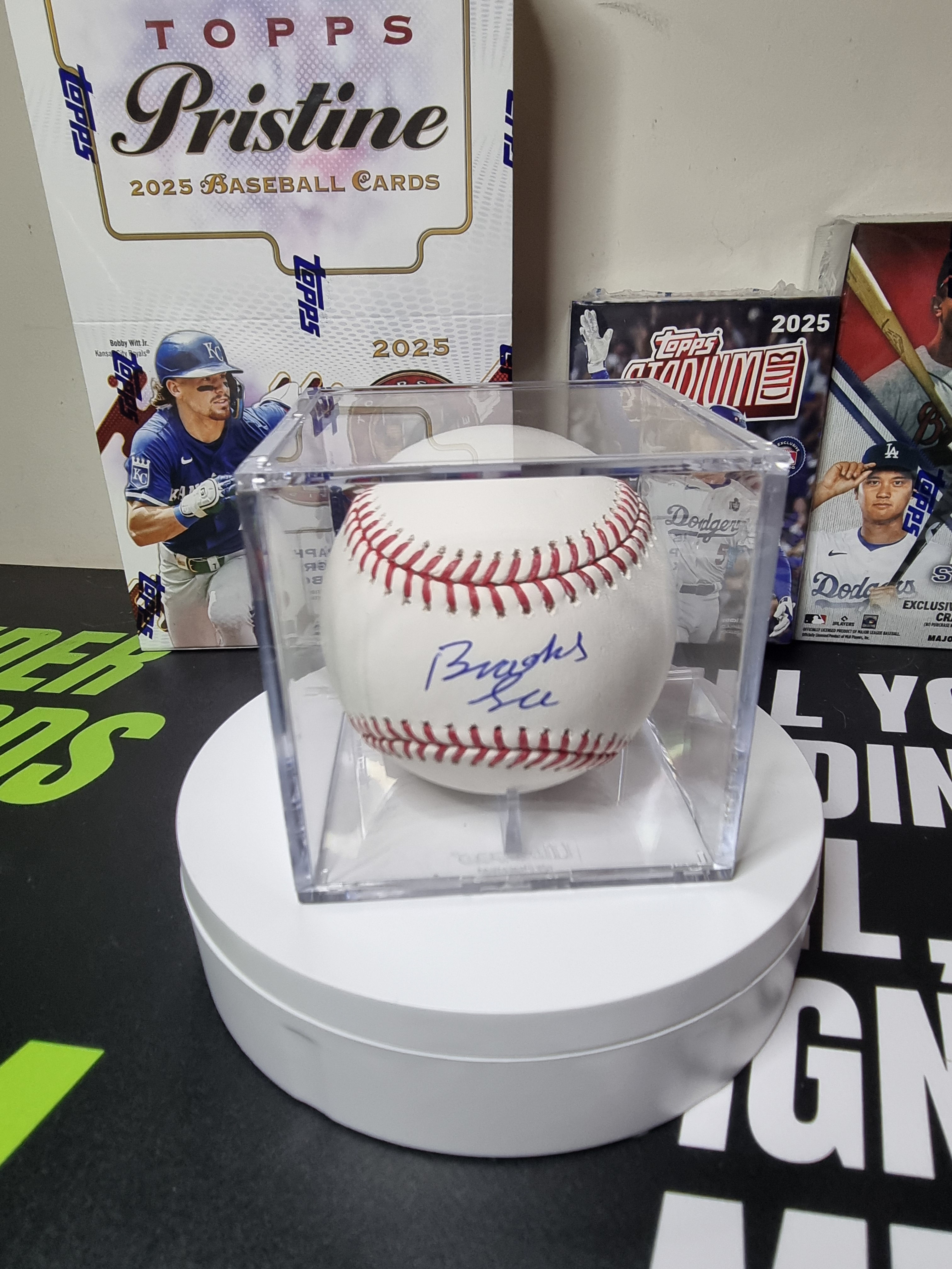 Brooks Lee Signed Baseball - Beckett