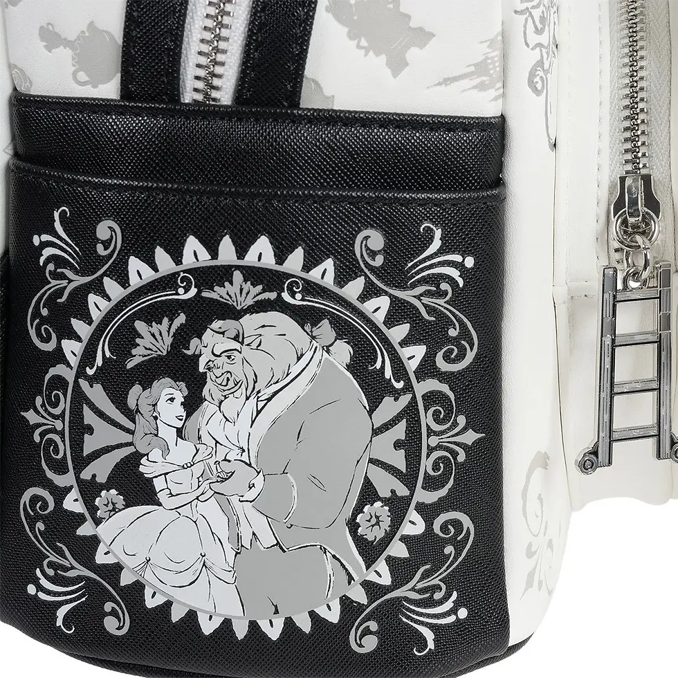섬네일: Beauty and the Beast Belle Sketch Mini-Backpack Loungefly