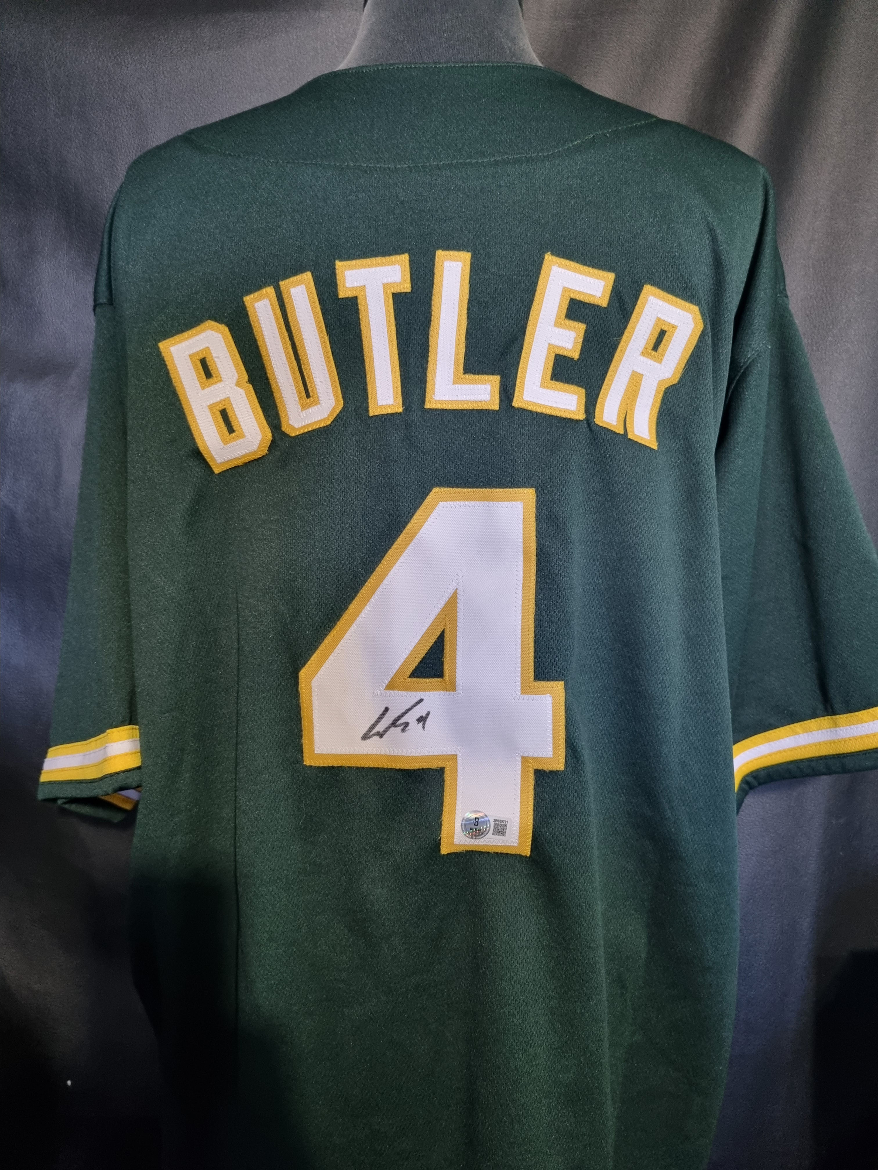 Lawrence Butler Signed Oakland Athletics Custom Jersey